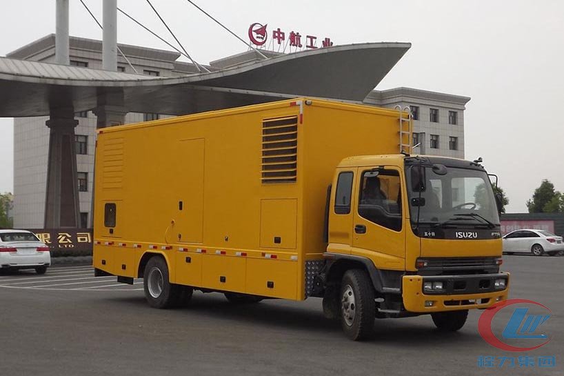 五十鈴FTR應急發電車高清圖