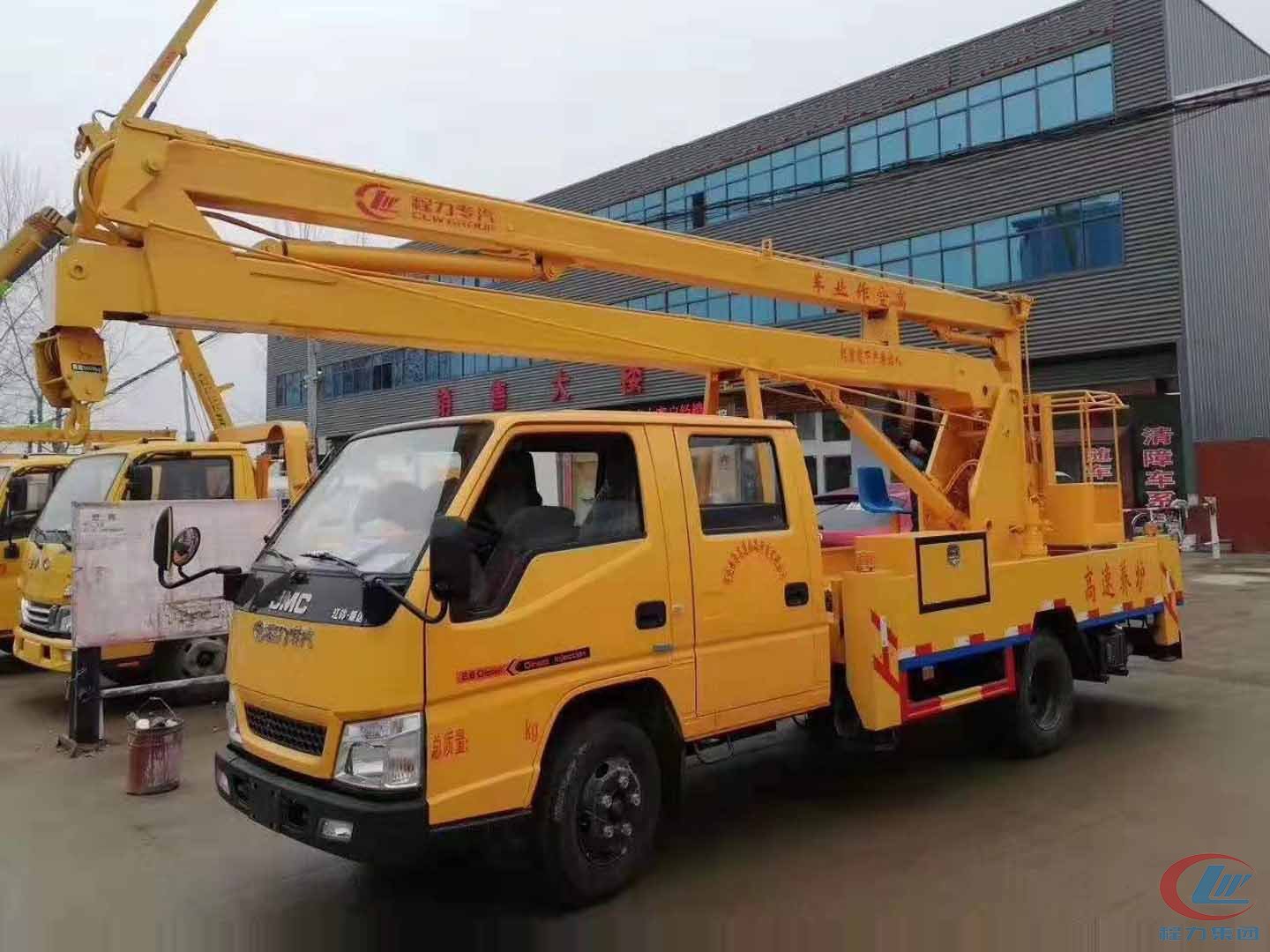 程力江鈴16米高空作業車高清圖
